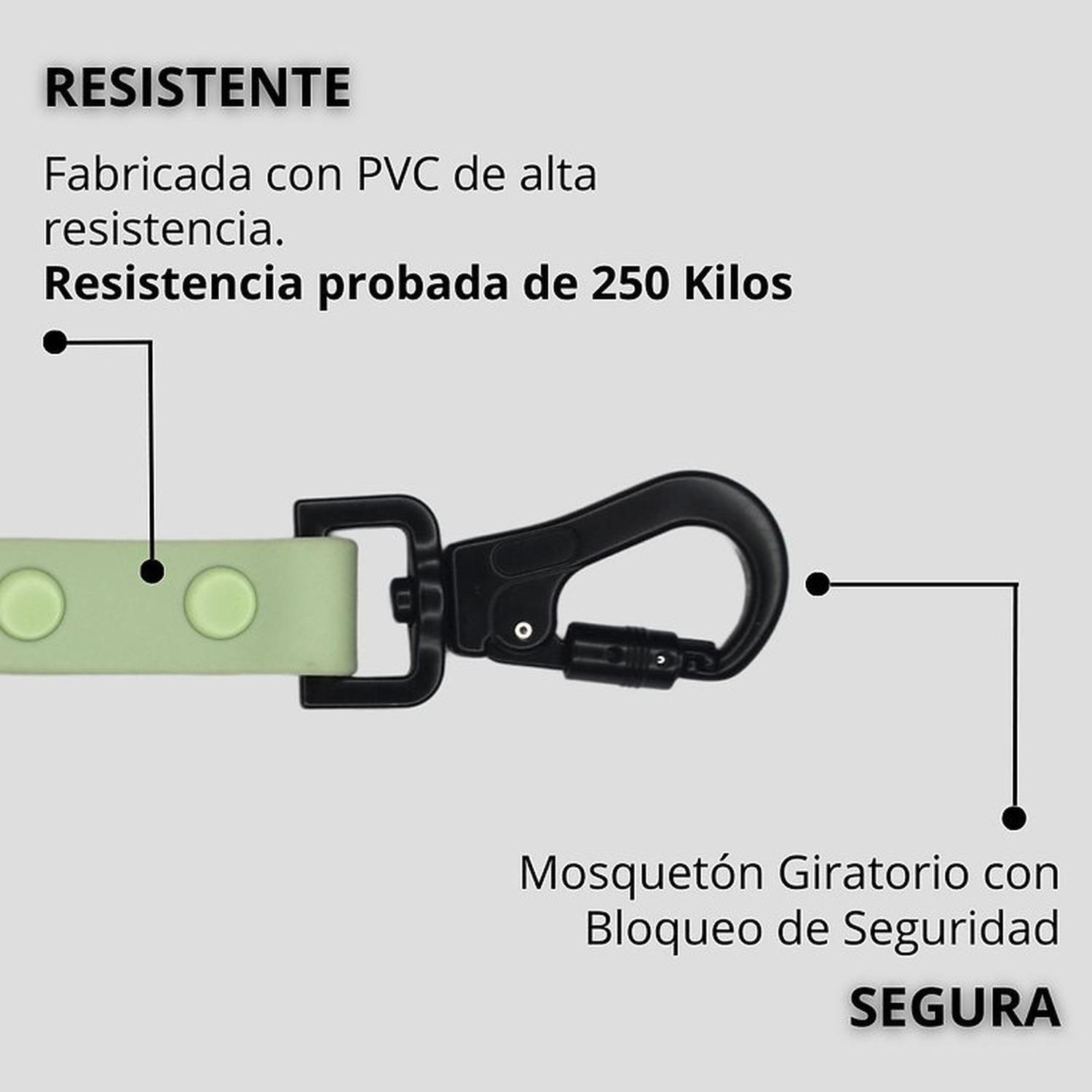 Petlounge Correa De Paseo Manos Libres Para Mascotas Perros - VERDE-3