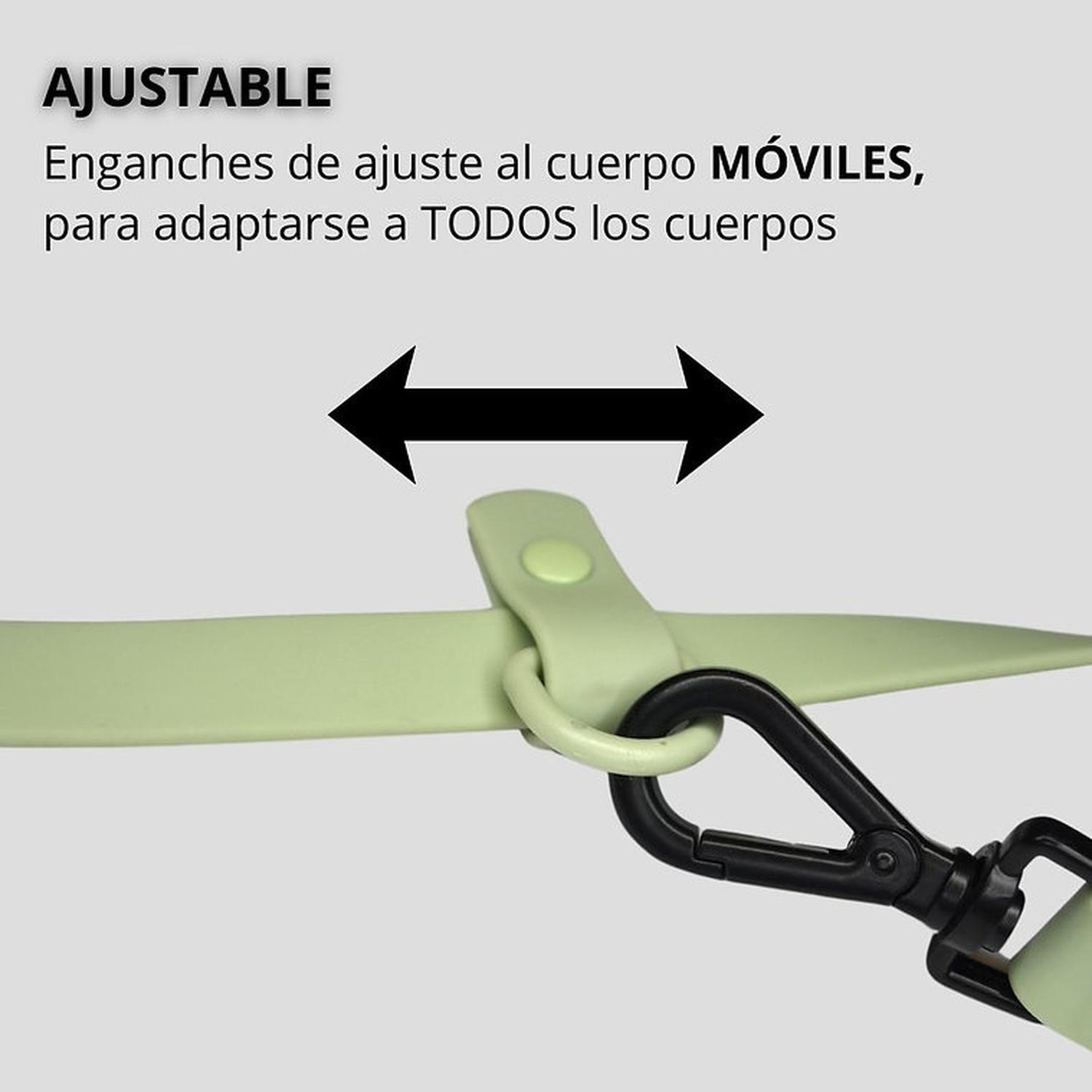 Petlounge Correa De Paseo Manos Libres Para Mascotas Perros - VERDE-4