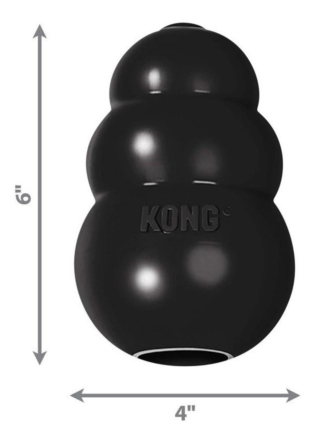 Juguete Kong Extreme Para Mascotas Perros Talla Xxl 38+ Kg - NEGRO-2