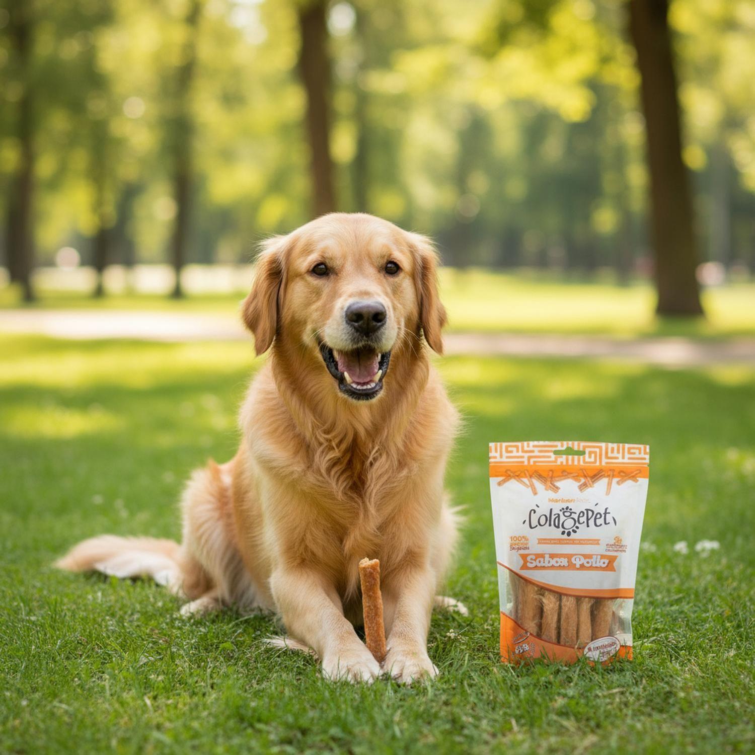Colagepet Snack Para Perros 100% Natural Talla S Sabor Pollo-3