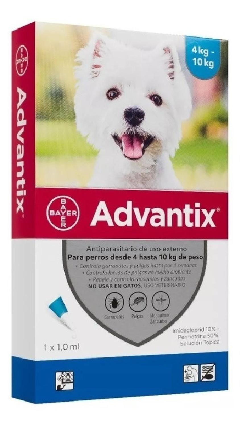 Advantix Pipeta Antipulgas Y Garrapatas Perros 4-10 Kg-2