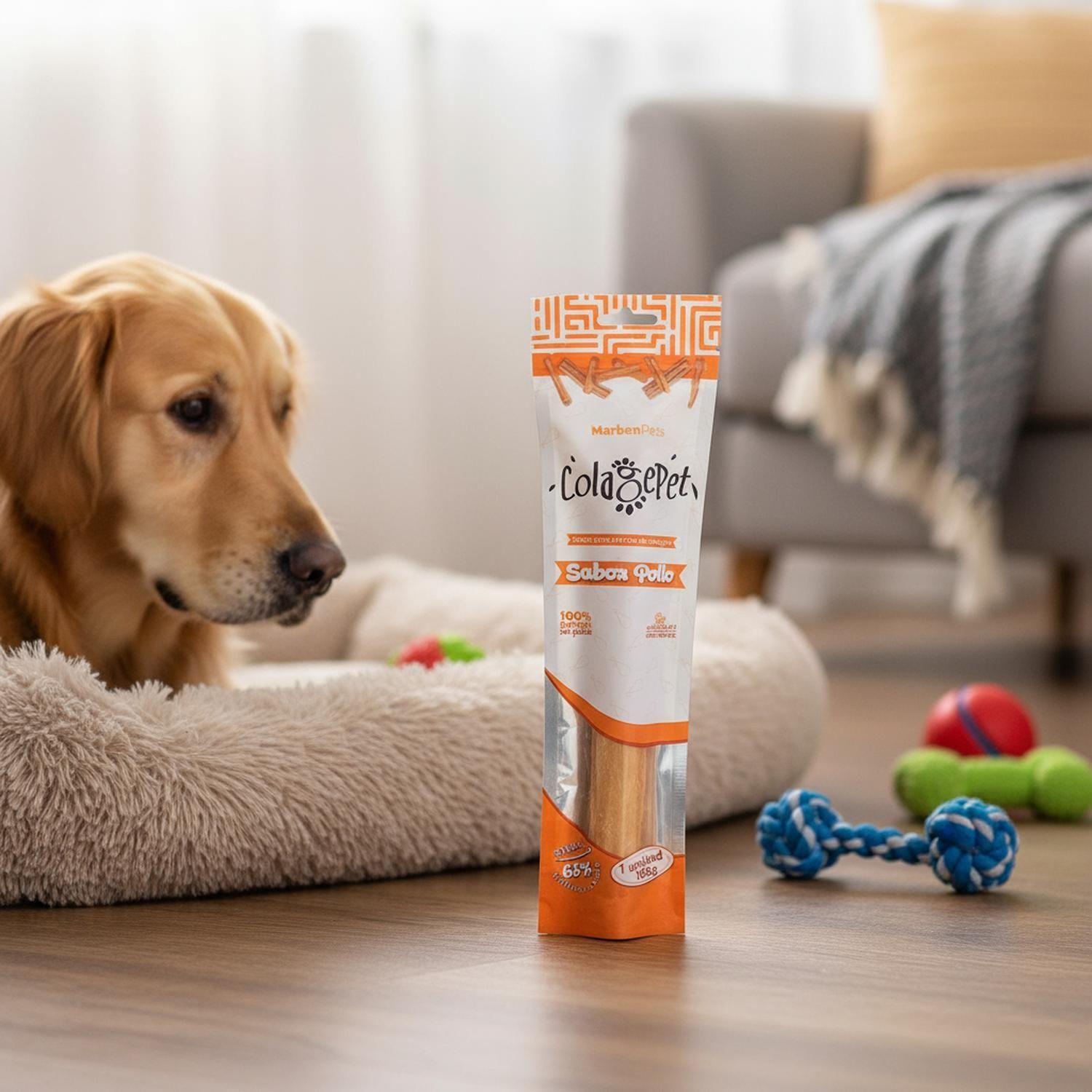 Colagepet Snack Para Perros 100% Natural Talla L Sabor Pollo-2