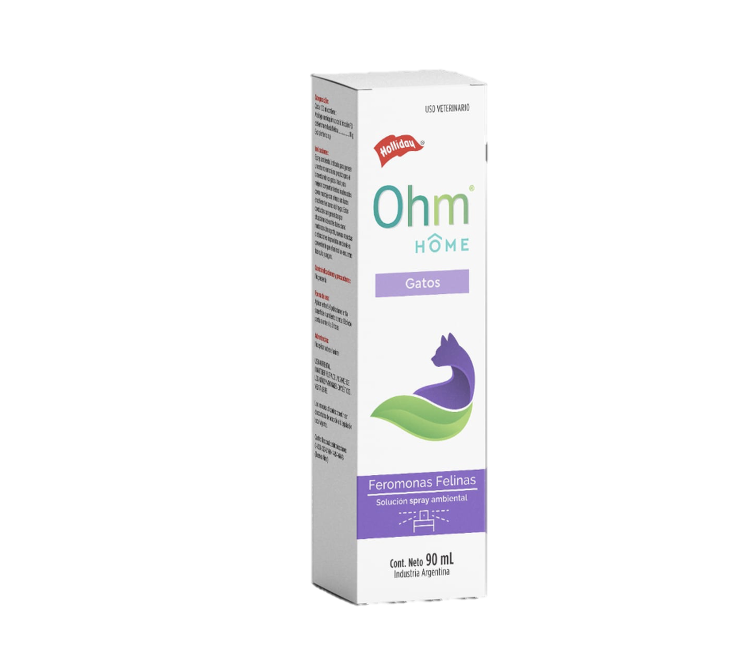 Ohm Home Feromonas En Spray Para Gatos 90 Ml-0