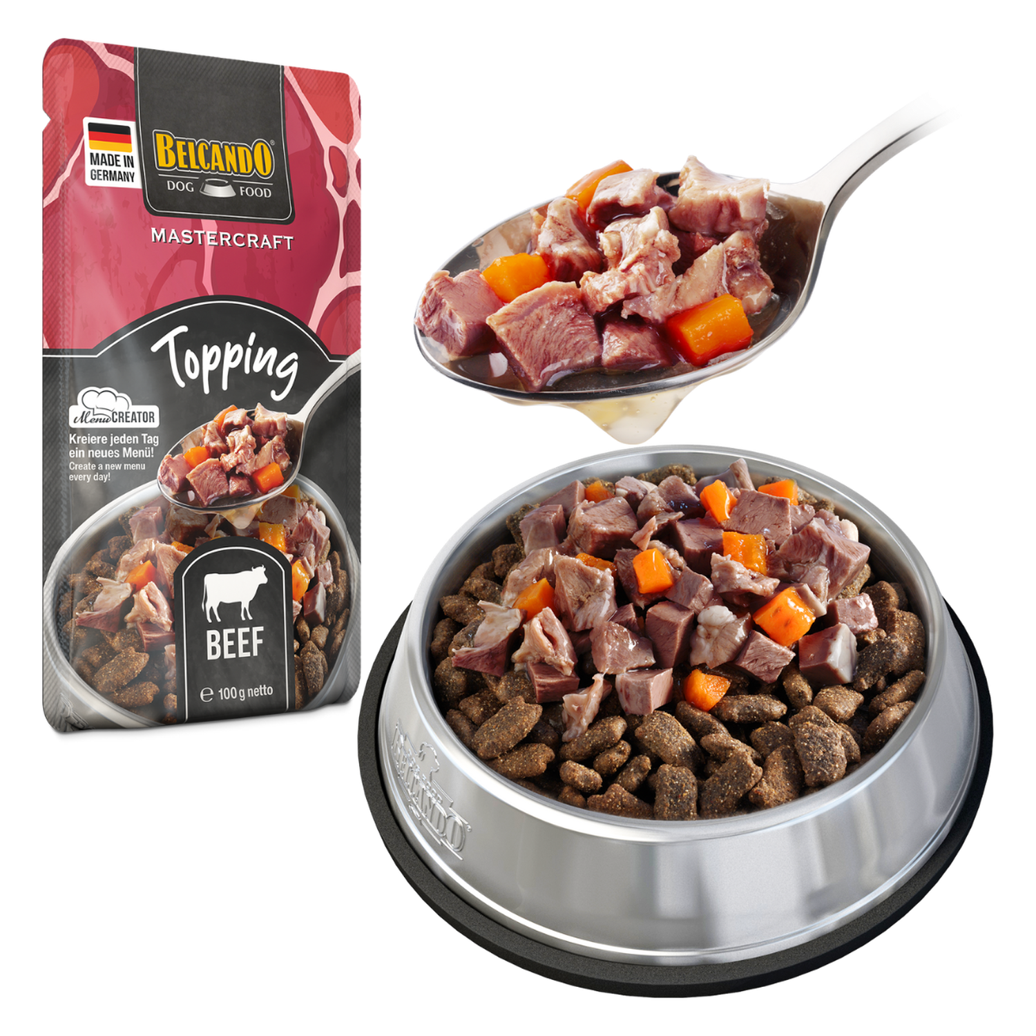Belcando Topping Para Perro Beef y Turkey X6 100g C/U-3