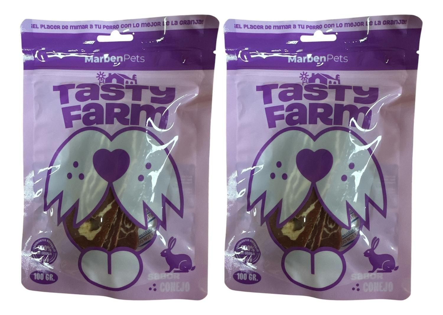 Snack Premium Seco Tasty Farm Para Perros 100g - Pack 2-2