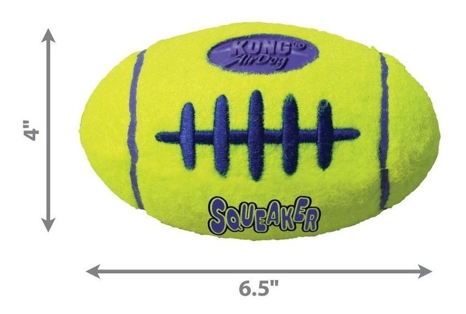 Juguete Para Perro Con Sonido Kong Air Dog Football Rugby-3