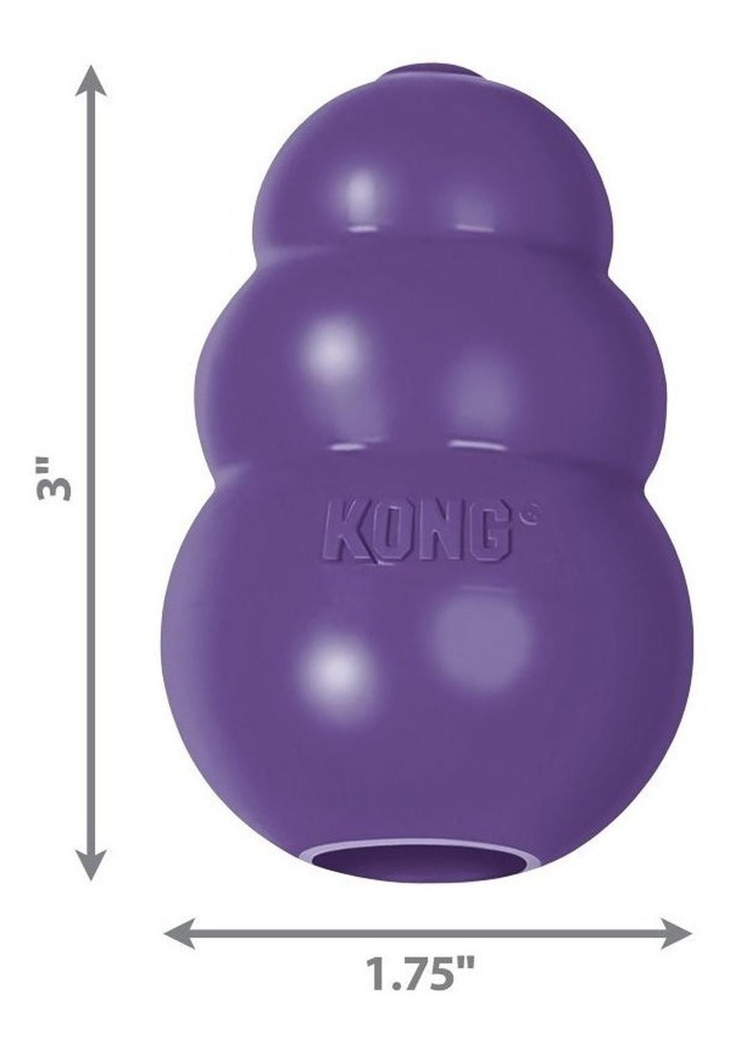 Juguete Kong Senior Para Mascotas Perros Talla S Hasta 9 Kg - MORADO-2