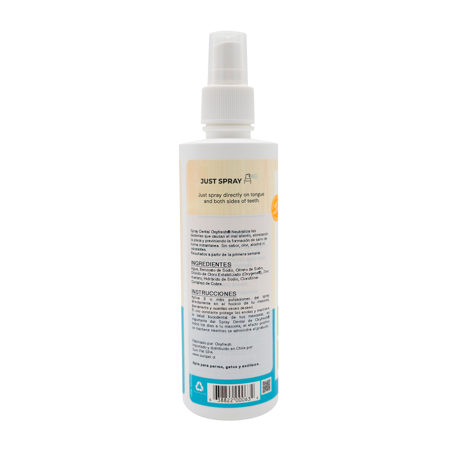Oxyfresh Spray Cuidado Dental Para Mascotas 237ml-4