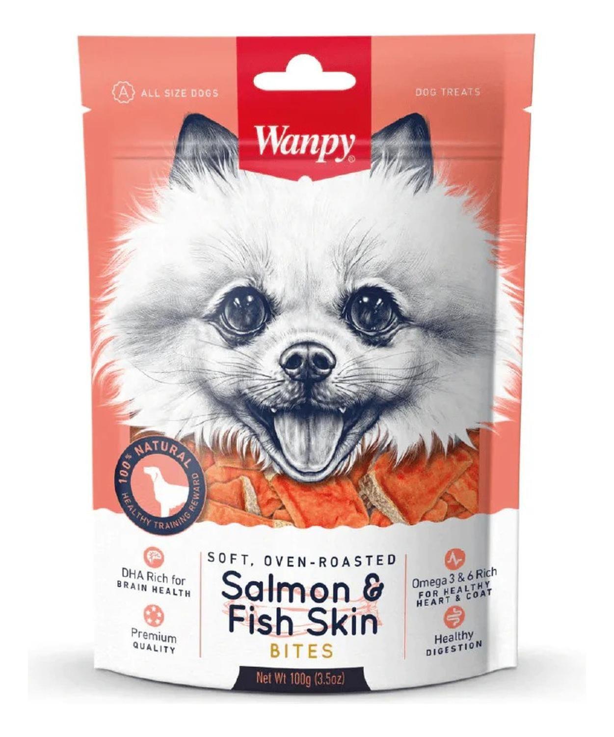 X6 Variedades Snack Para Perros Wanpy 100% Natural 100g C/u-3