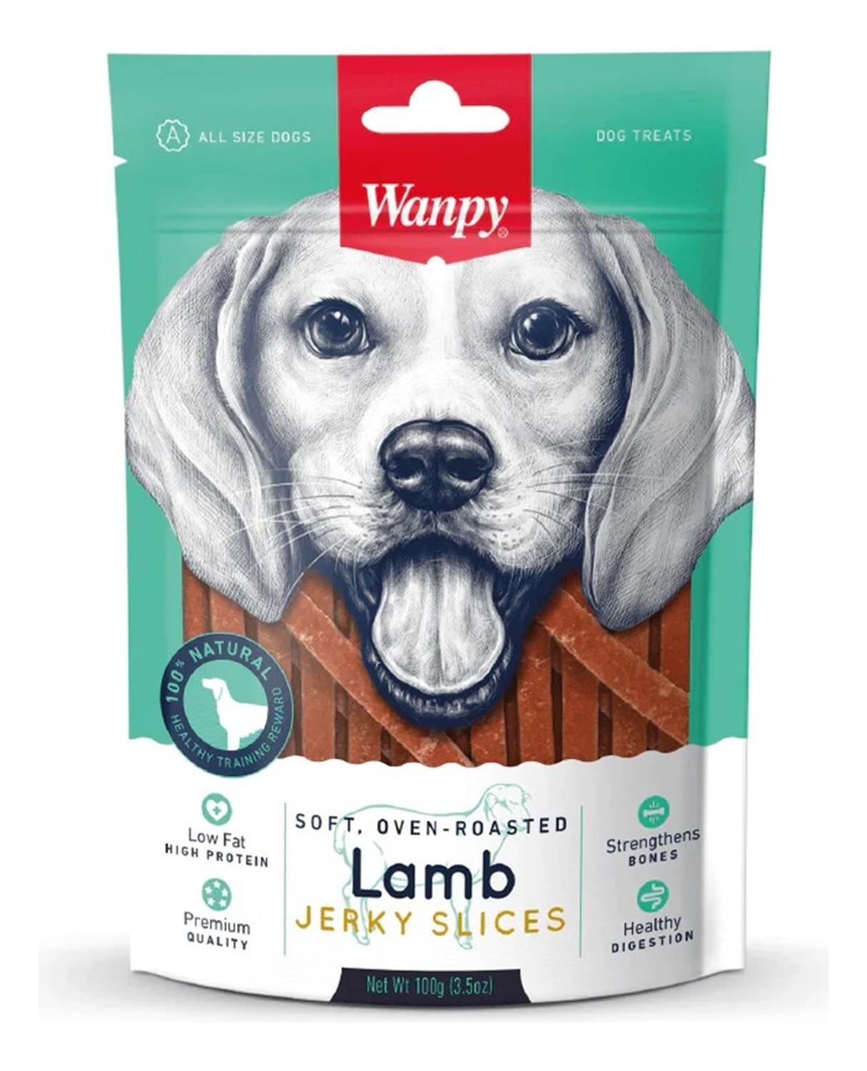 X6 Variedades Snack Para Perros Wanpy 100% Natural 100g C/u-7