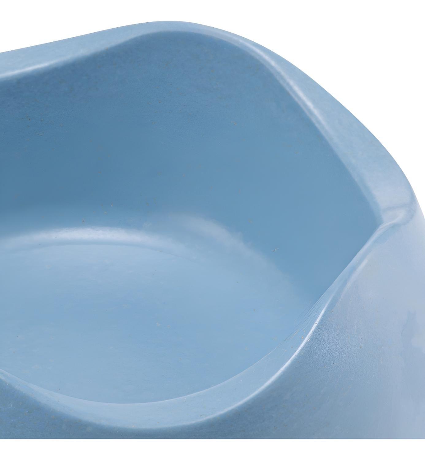 Plato Beco 1300 mL Bamboo Pet Bowl Para Perro Dog Talla L - BEIGE-2
