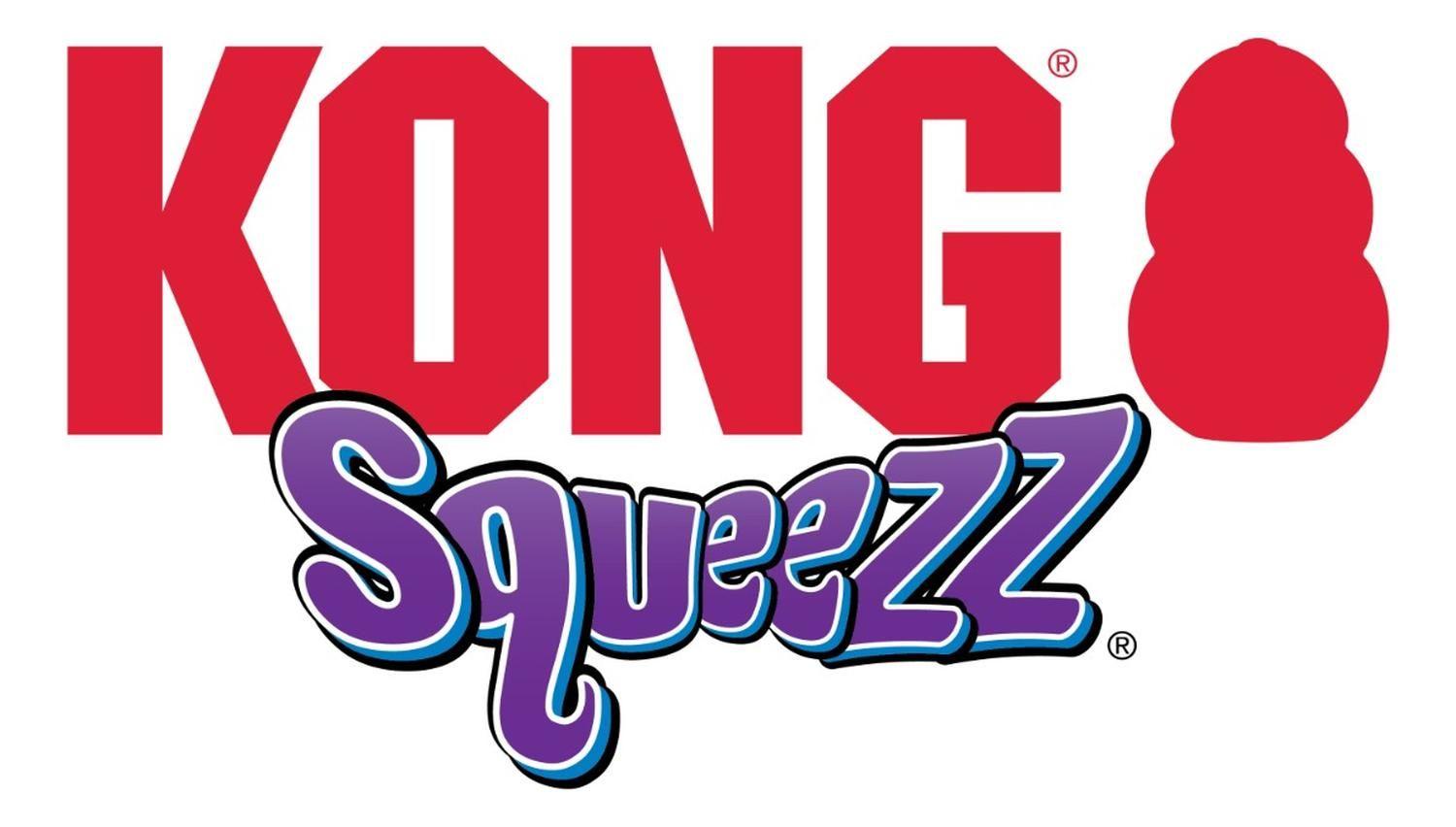 Juguete Pelota Para Perro Kong Squeezz Ball Talla L - ROJO-5