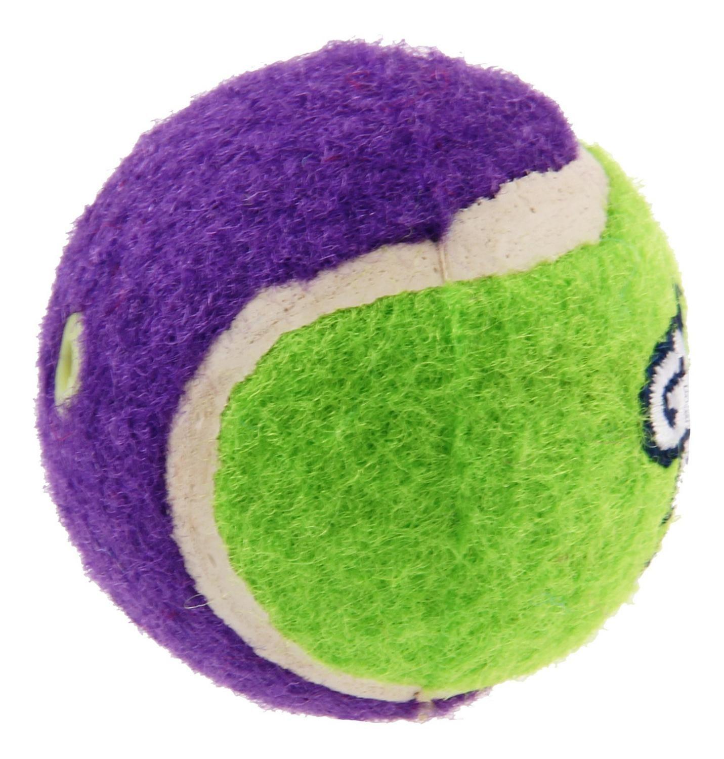 Pelota Juguete Para Perros Squeak Tennis 3 Unidades Gigwi - MIXTO-2