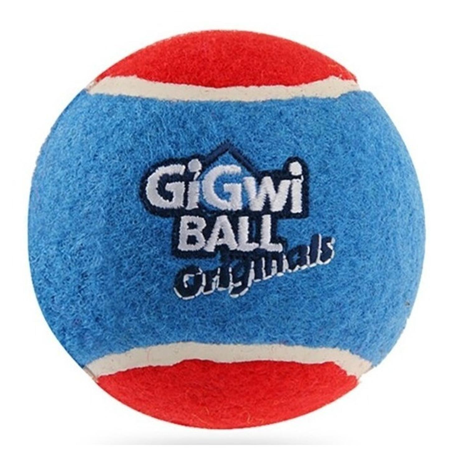 Pelota Juguete Para Perros Squeak Tennis 3 Unidades Gigwi - MIXTO-5