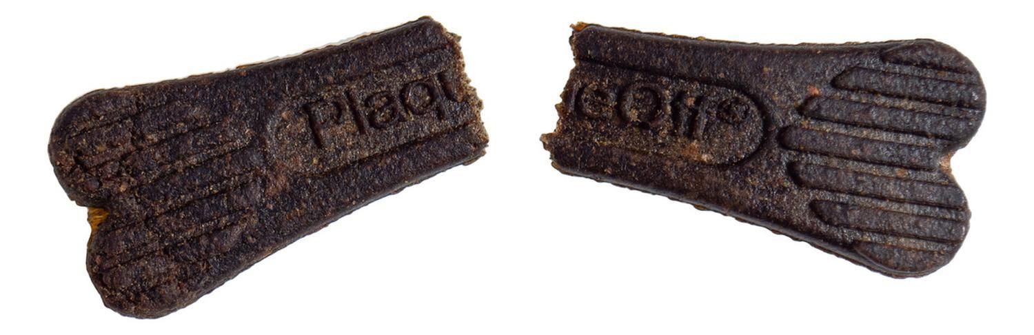 Plaqueoff Snack Mini Bones Huesos Cuidado Dental Perros 20u-3