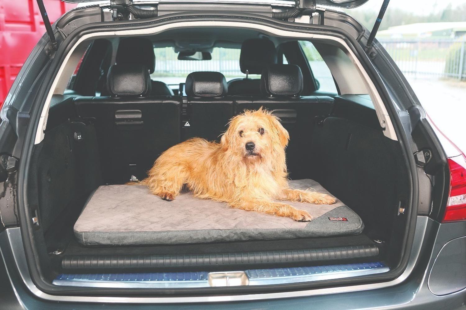 Kong Colchoneta De Viaje Plegable Para Mascotas Perro Y Gato Gris Colchoneta-4