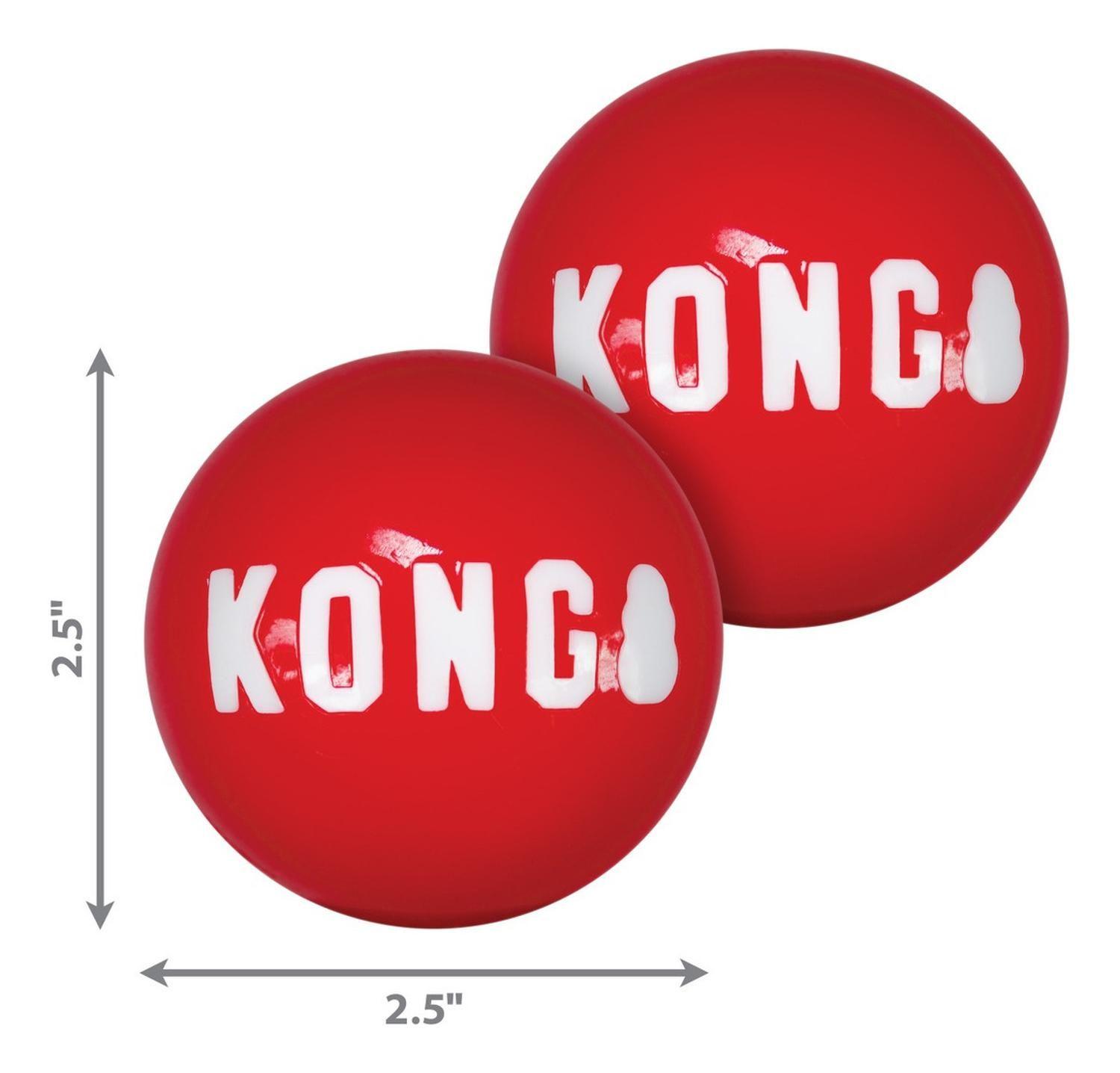 Pelotas Para Perro Kong Ball Signature Talla M Hasta 16 Kg -1