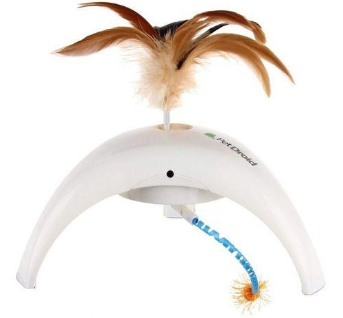 Juguete Interactivo Gato Cat Con Sensor Pluma Petdroid Gigwi-0