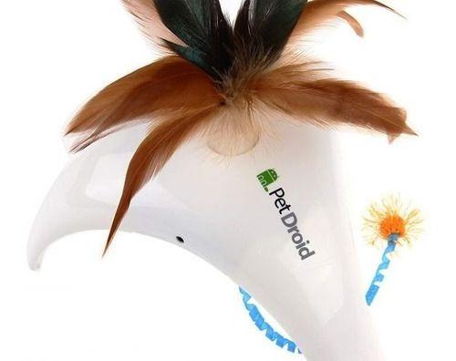 Juguete Interactivo Gato Cat Con Sensor Pluma Petdroid Gigwi-1