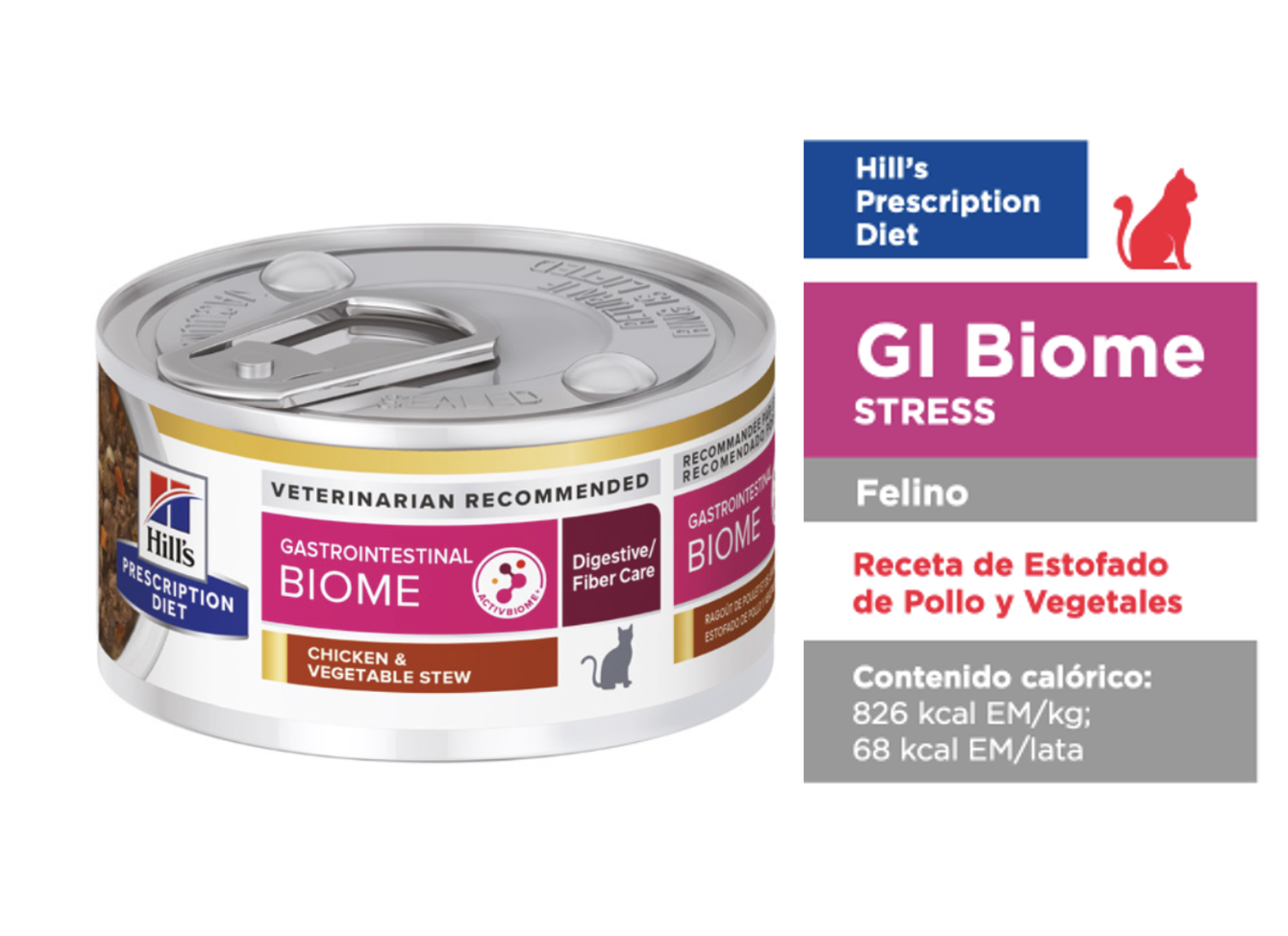 3X Alimento Hills Prescription Diet Para Gato Lata 82g C/U-2