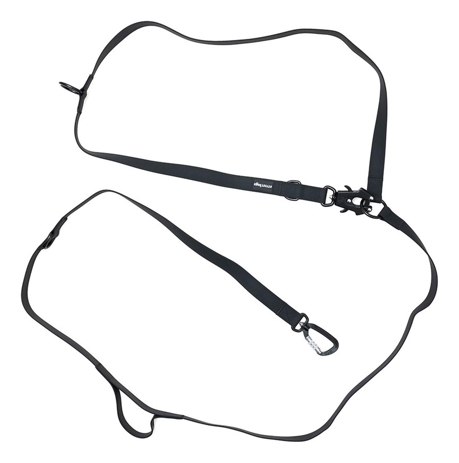Street Dogs Correa Multienganche Para Perros 3m Pvc Negro-8