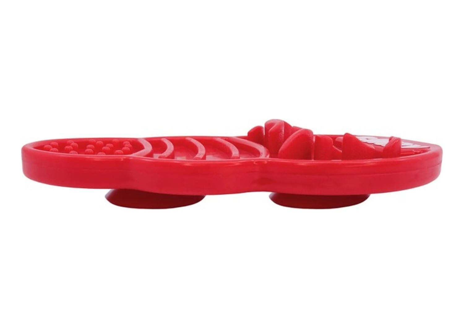 Kong Licks Almohadilla Para Lamer Con Ventosas Talla S / M - ROJO-6