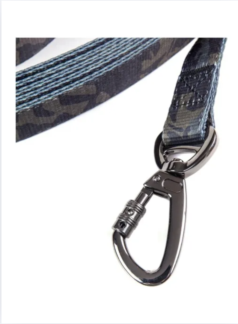 Correa De Paseo Para Perros Street Dogs Light 5m - NEGRO CAMO-1