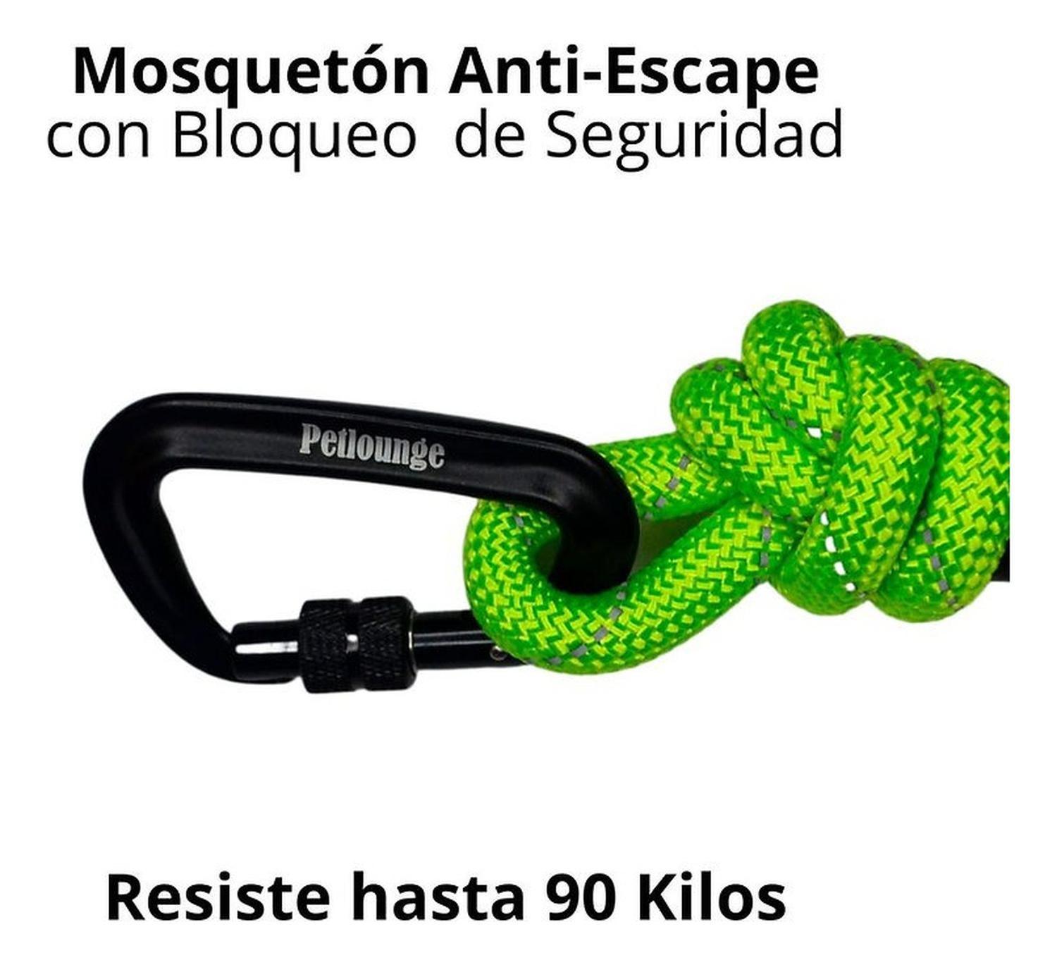 Petlounge Correa Outdoor Alta Resistencia Para Perros Verde Verde-3