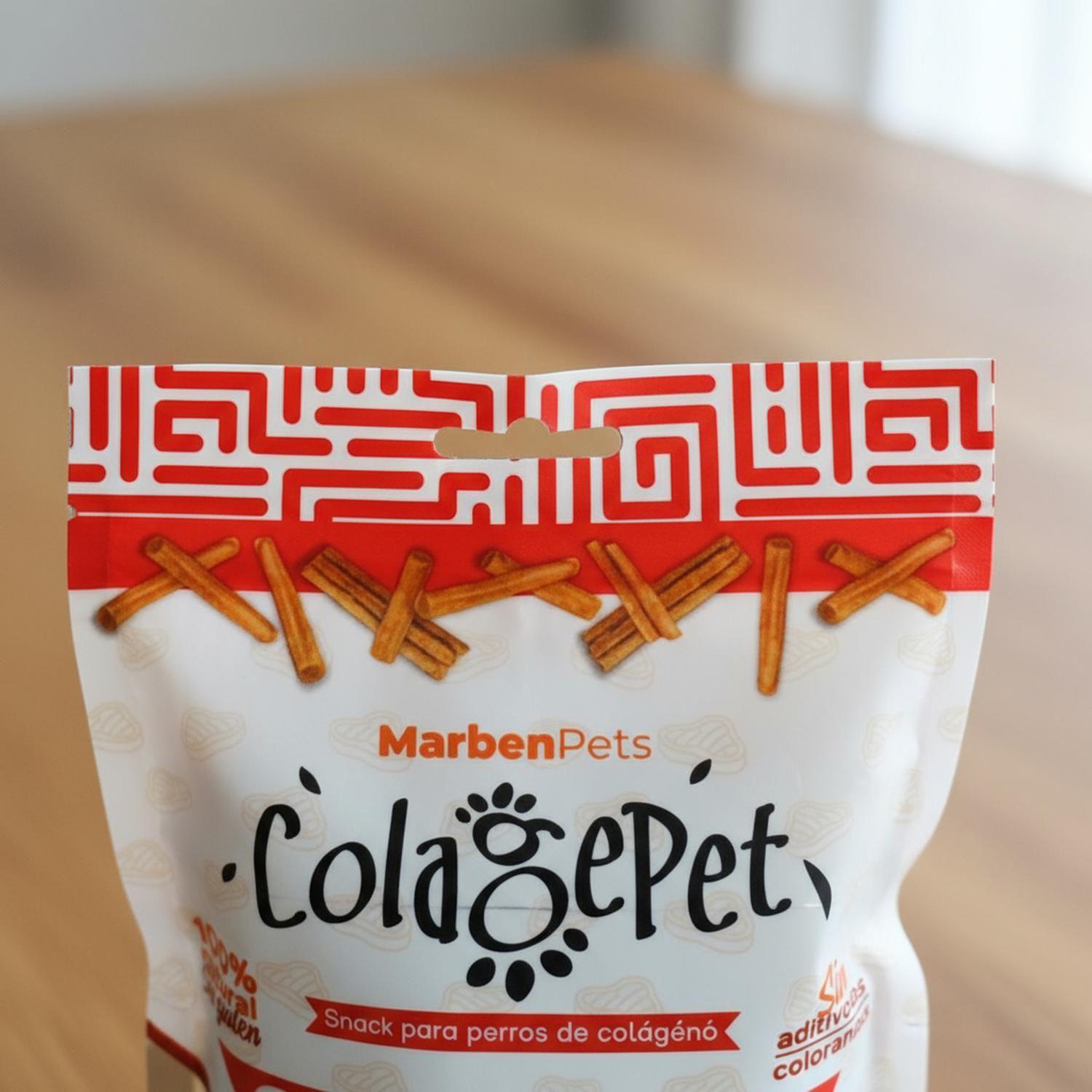 Colagepet Snack Para Perros 100% Natural Talla S Sabor Carne-4