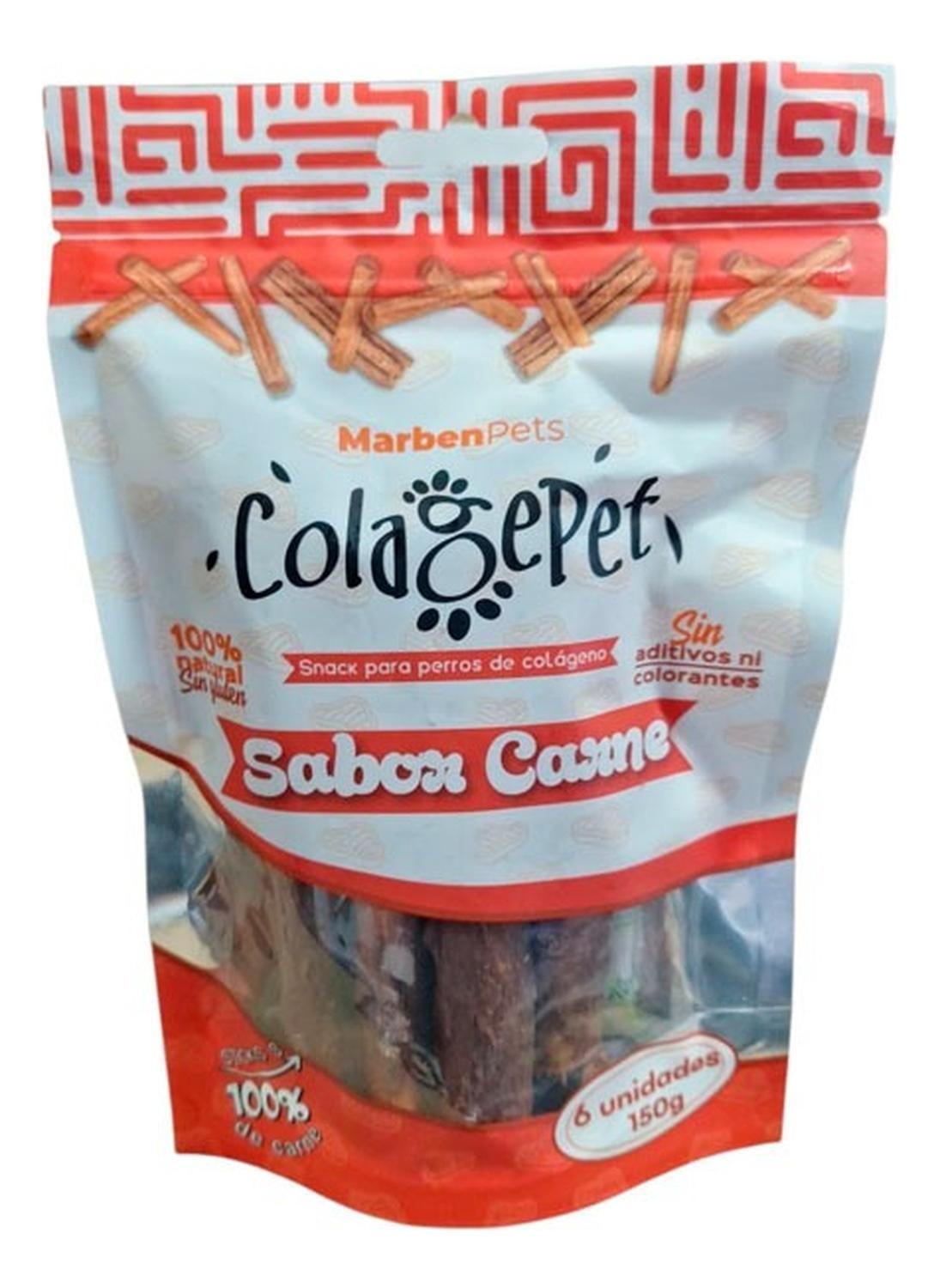 Colagepet Snack Para Perros 100% Natural Talla S Sabor Carne-7