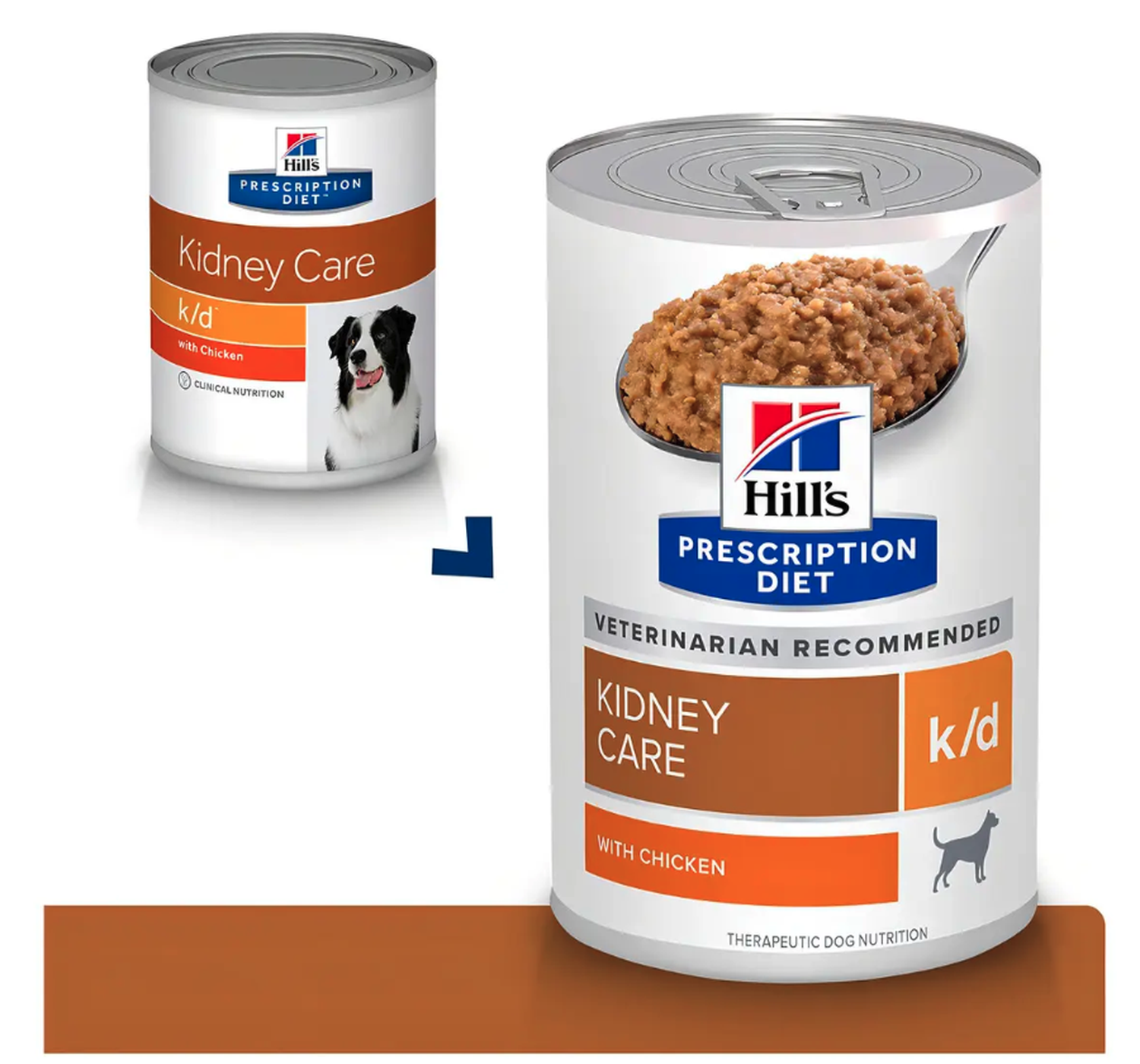 4X Hills Kidney Care K/D Con Pollo Para Perro 370 g-1