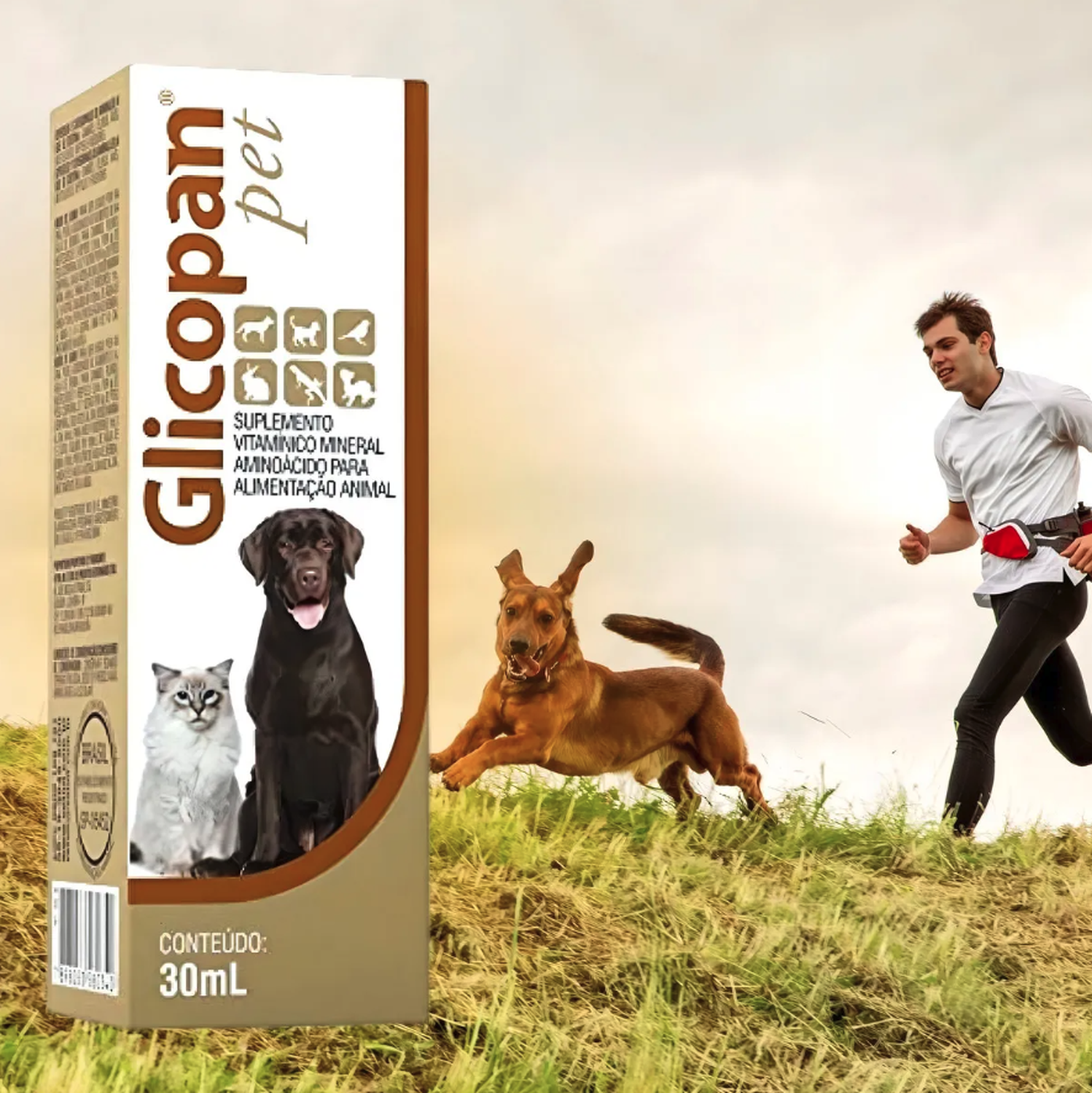 Glicopan Pet Suplemento Para Perros Y Gatos 30ml Gotas-3