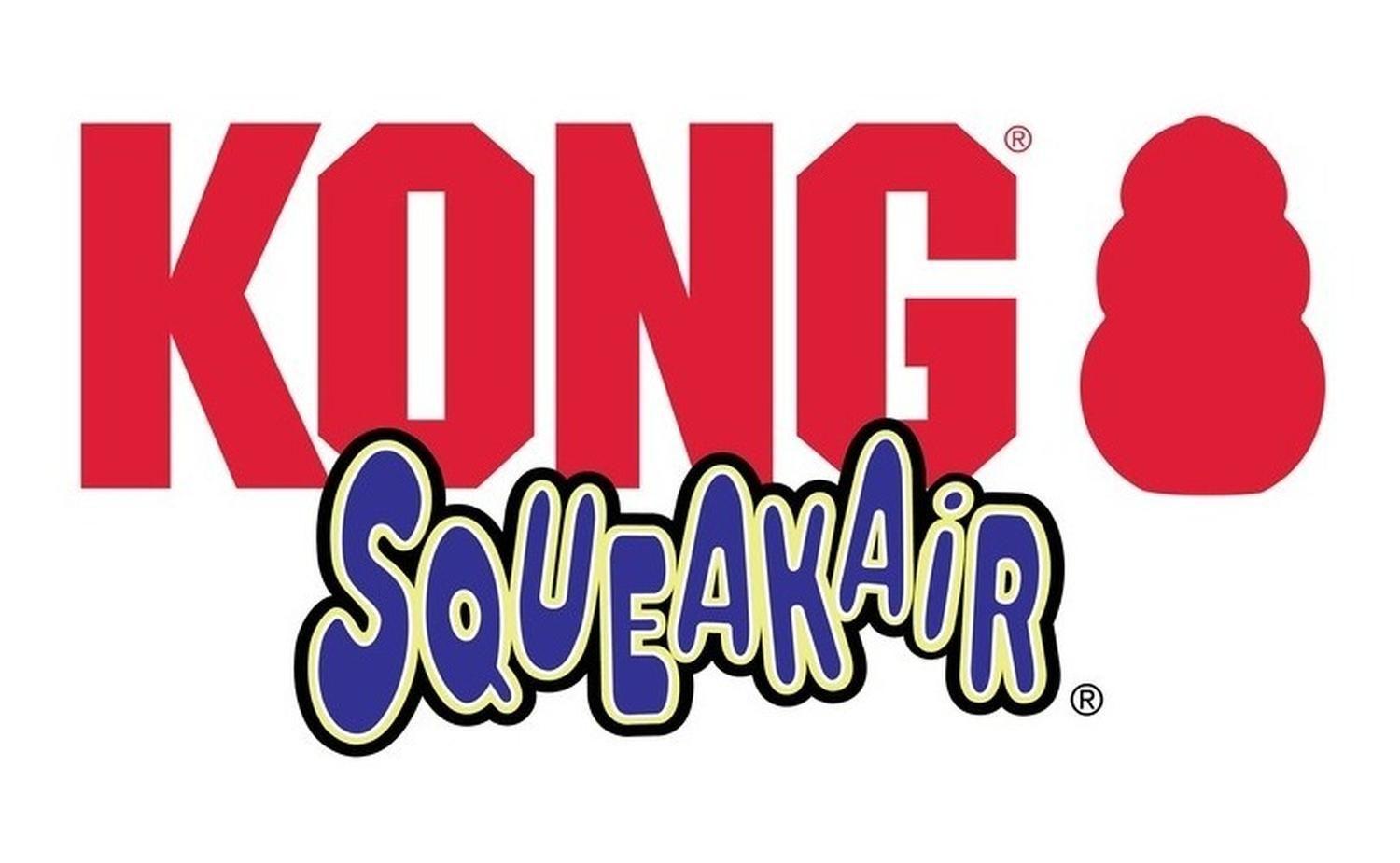 Pelota Para Perro Kong Ball Squeak Air Talla L X2 Unidades - AMARILLO-4