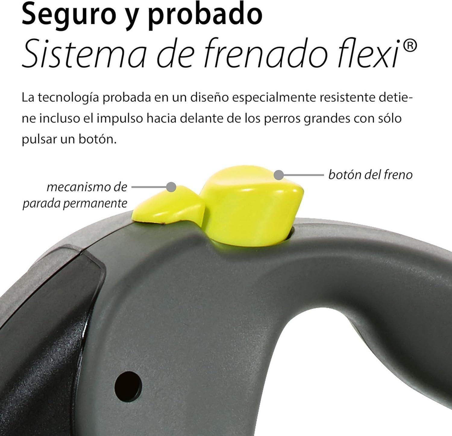 Correa Retráctil Flexi Giant Talla M 8m Max. 25kg Para Perro-6