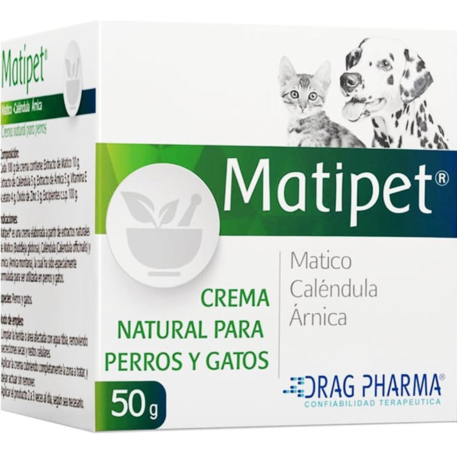 Matipet Crema Cicatrizante Con Matico Para Perros Gatos 50g-2