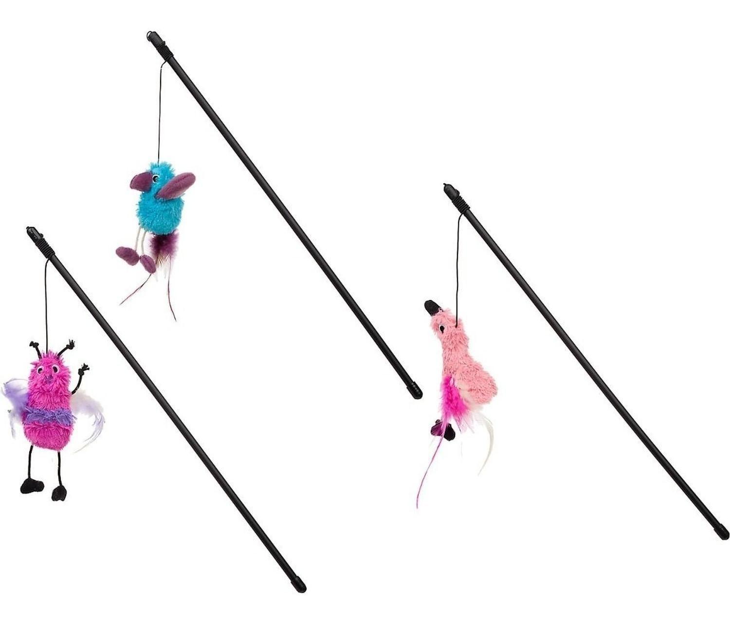 Kong Active Varita Juguete Interactivo Con Catnip Para Gatos - ROSA/FLAMINGO-2