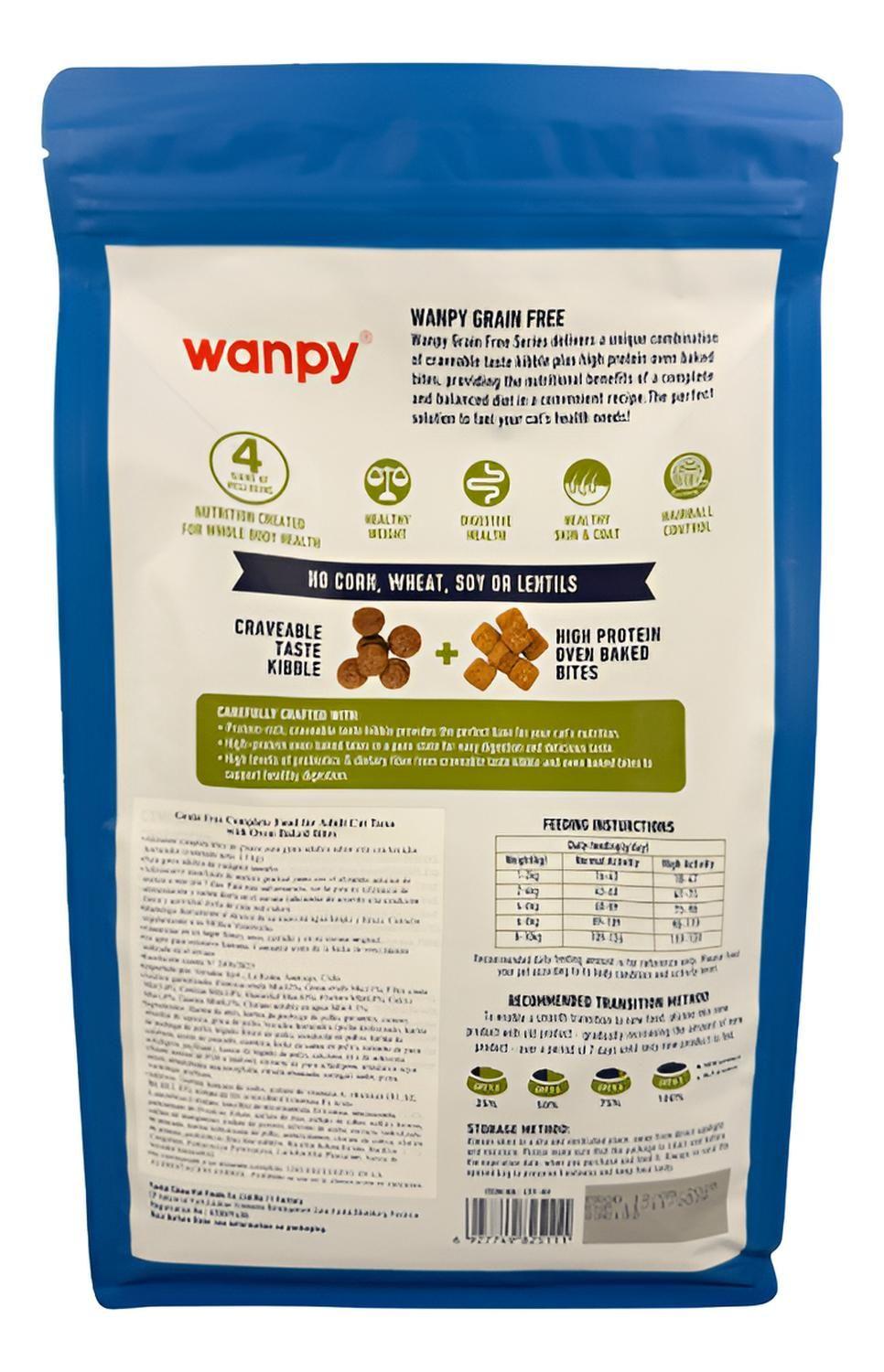 Wanpy Alimento Gato Adulto Grain Free Atun 1.5kg-2