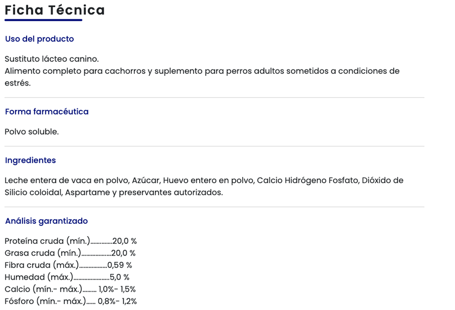 Mamistop Leche Para Perros 125 G + Mamadera 120ml-1