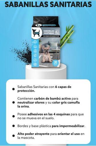 Sabanilla Petlounge Ultra Absorbente 60x60cm 30 Unidades-4