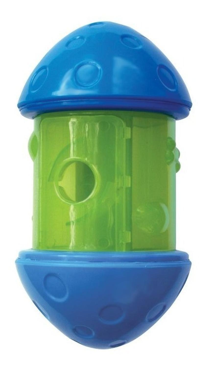 Juguete Dispensador De Comida Para Perro Grande Kong Spin It - AZUL/VERDE-3