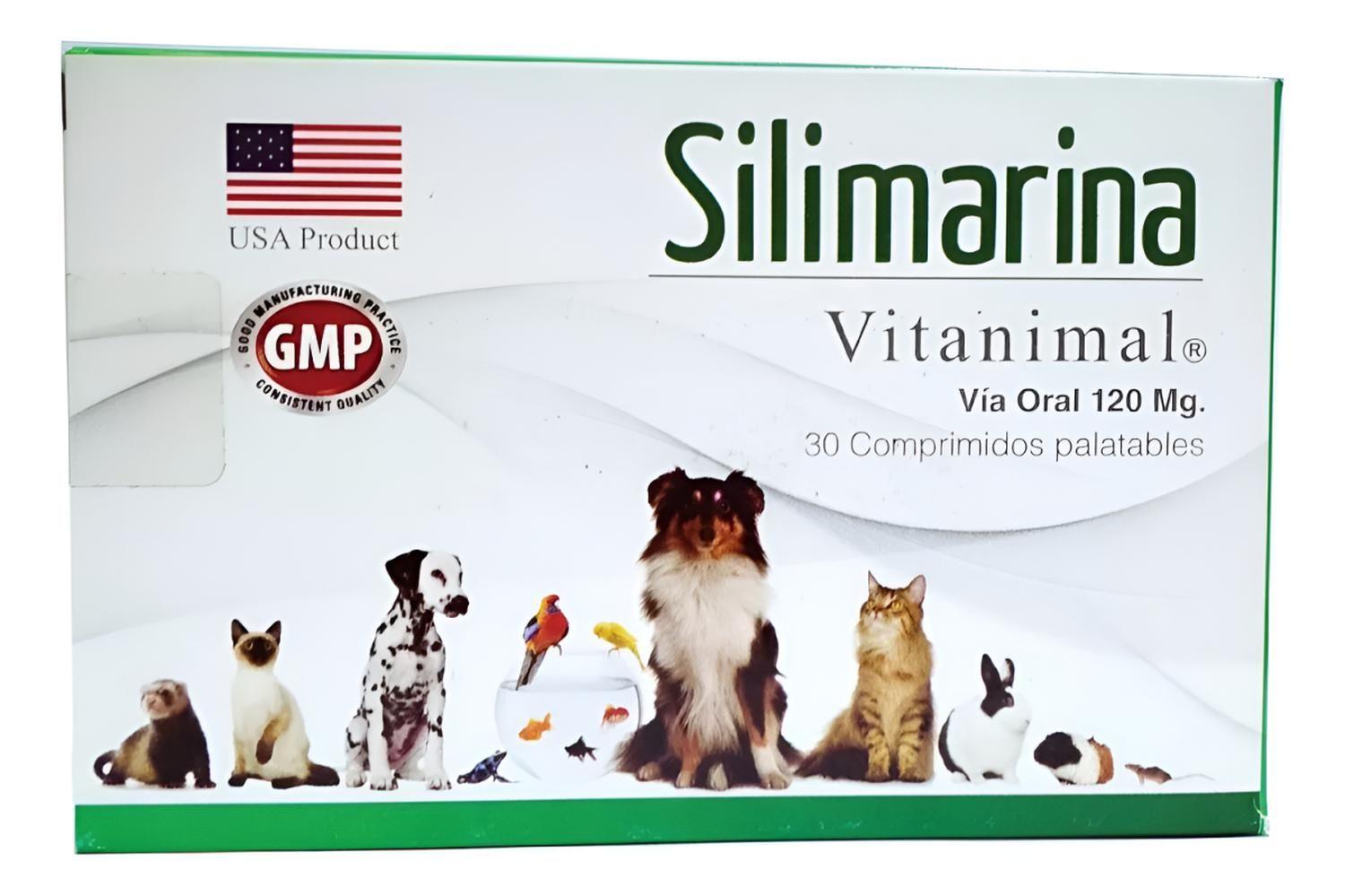 Silimarina Vitanimal Suplemento Perros Gatos 30 Comprimidos-4