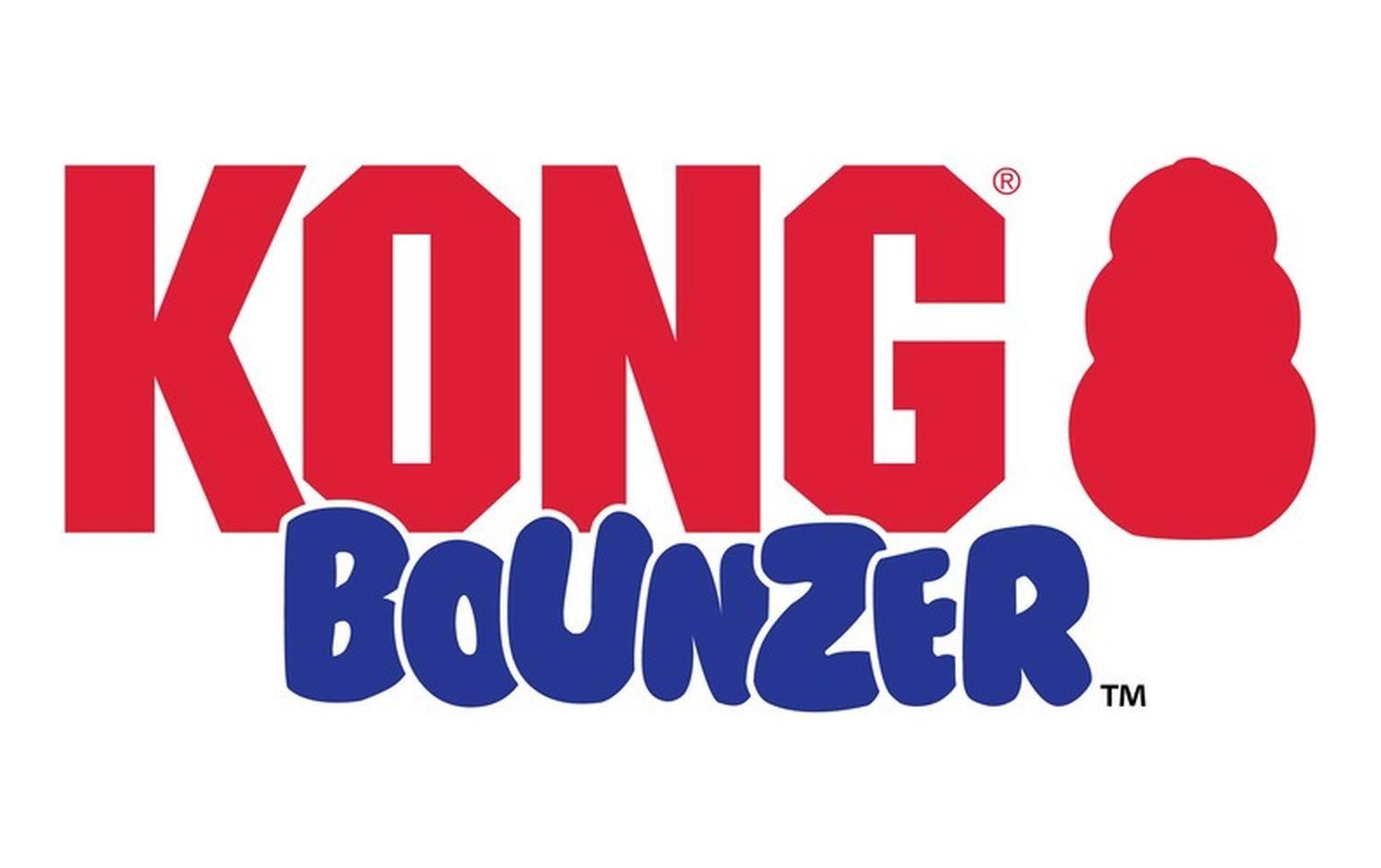 Kong Bounzer Juguete Para Mascotas Perro Grande Color Rojo-4