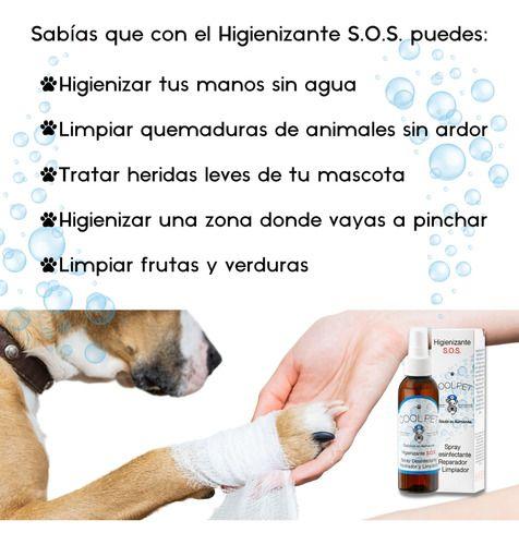Higienizante S.O.S Coolpet Spray Para Mascotas Perros Gatos-3