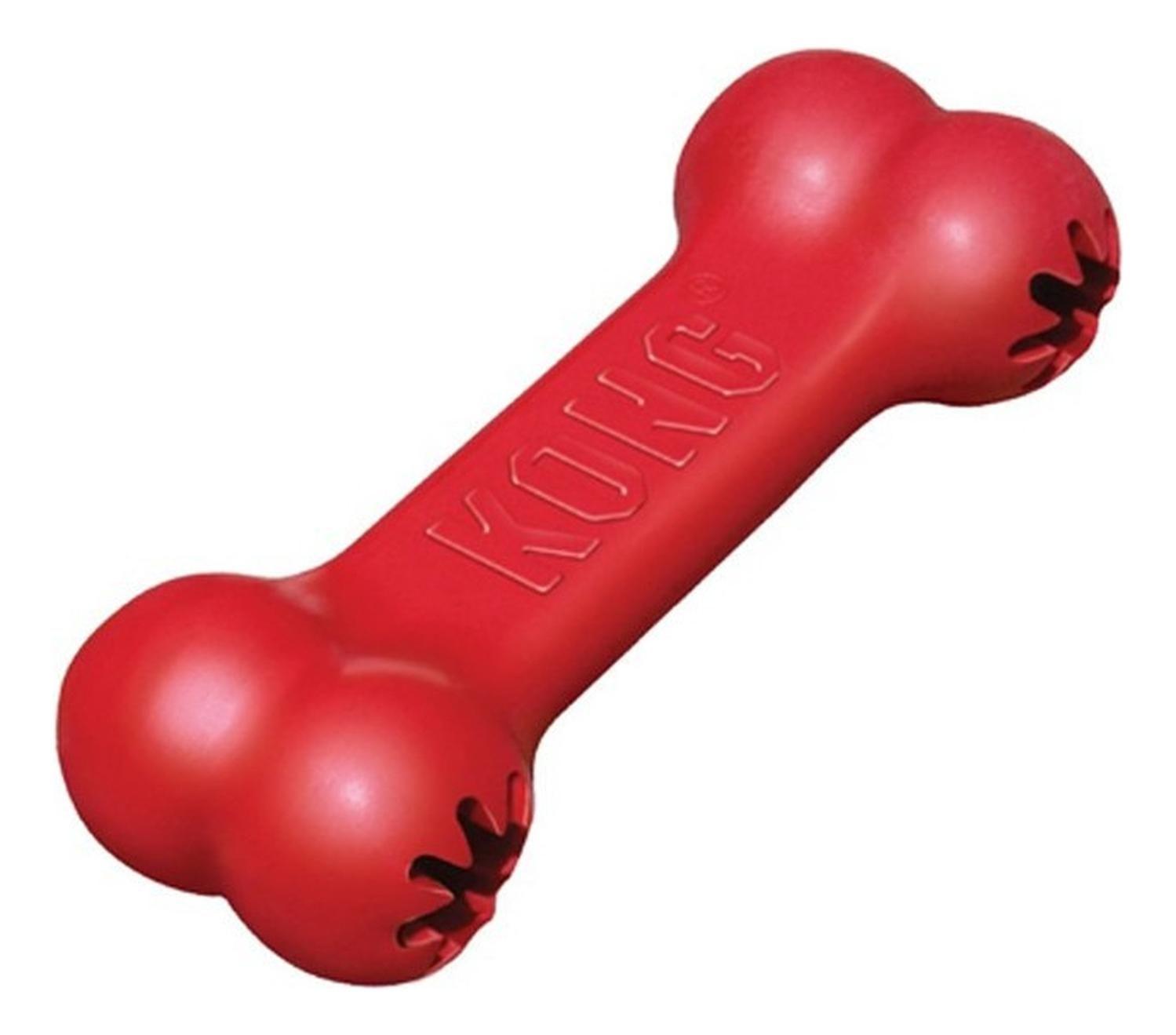 Kong Goodie Bone Hueso Rellenable Juguete Para Perro Talla M Rojo-2