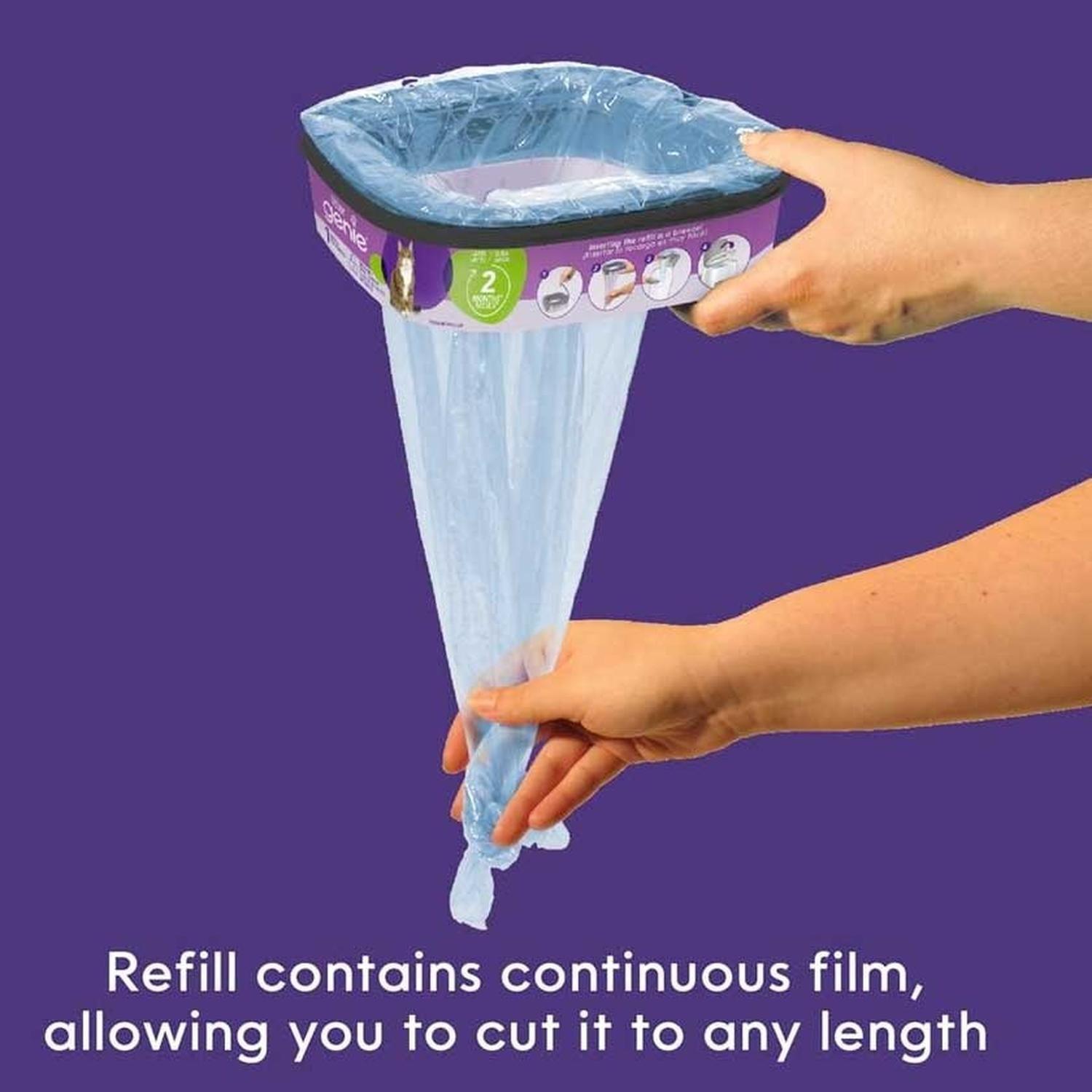 X2 Bolsas De Recarga Higiénica Repuesto Litter Genie Refill-4