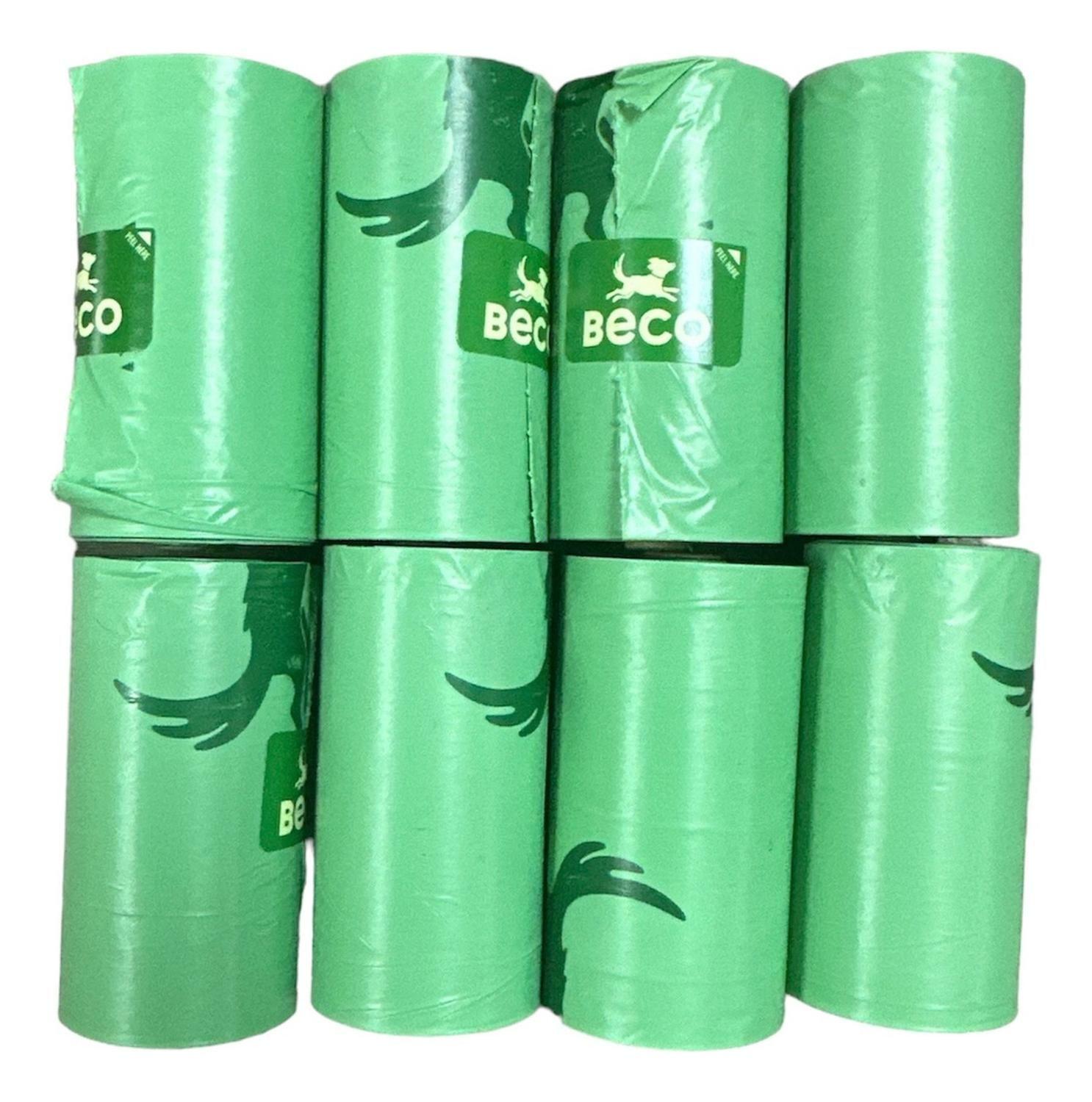 Beco Pack 8 Rollos Bolsas Biodegradables Olor Menta 120u-1