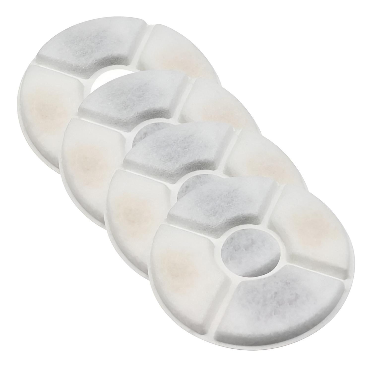 Pack X4 Filtros Bebedero Fuente De Agua Eléctrico Gato Perro -2