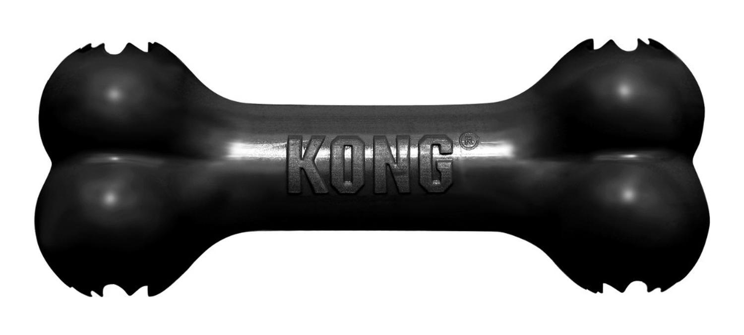 Kong Extreme Goodie Bone Hueso Rellenable Para Perro Talla M - NEGRO-2
