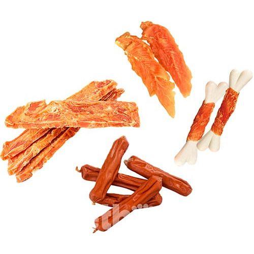 Wanpy Snack Para Perros Assorted Surtido Forma De Pollo 300g-2
