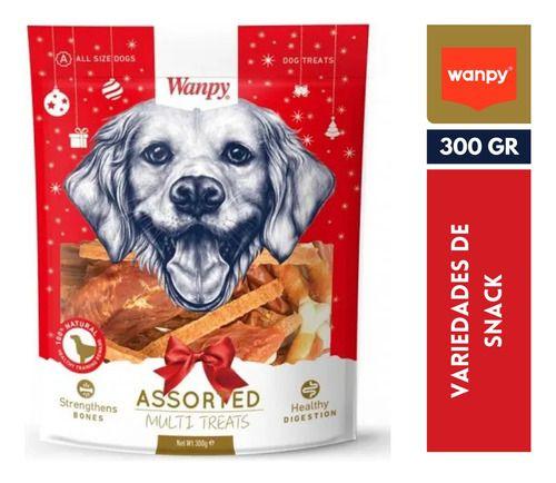 Wanpy Snack Para Perros Assorted Surtido Forma De Pollo 300g-3